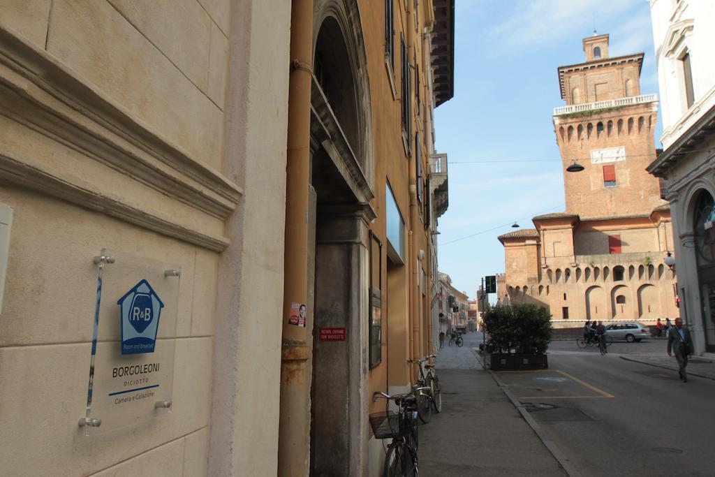 Borgoleoni 18 - Room And Breakfast Ferrara Exteriör bild